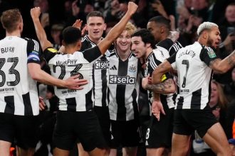 Newcastle in pole position to reach Carabao Cup final after win at Arsenal